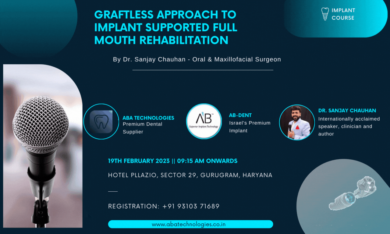 ABA Technologies to organise Dental Implant Course in Gurugram