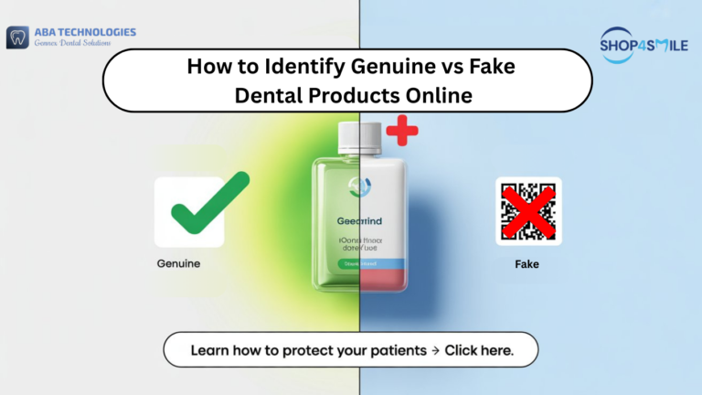 Genuine vs Fake Dental Products